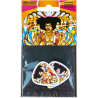 Dunlop 6x Mediator Medium JHP02M Jimi Hendrix Bold as Love