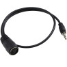Quiklok Cable 20 cm Midi/Minijack ST Type A DIN 5 points