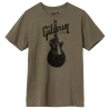 Gibson L TShirt LesPaul  Kaki