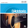 D'Addario EJ11 80/20 Bronze 12-53 Light