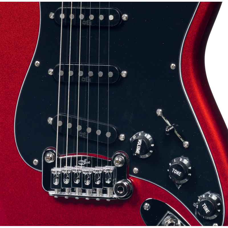 G&L USA Legacy RW Candy Apple Red