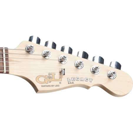 G&L USA Legacy RW Candy Apple Red