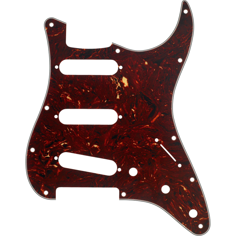 Fender plaque Stratocaster 11 trous 4 plis, White Pearl