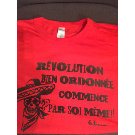 T-Shirt "Révolution" Taille M Femme