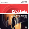 D'Addario EJ12 80/20 Bronze 13-56 Medium