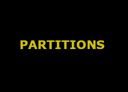 Partitions